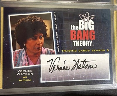 The Big Bang Theory Authentic Autograph Trading Card - Vernee Watson as Althea