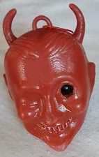 1960's BLOWN MOLD RED DEVIL HALLOWEEN ORNAMENT
