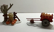 Department 56 "Harvest Time" 2 of 3 - Heritage Village Collection figurines