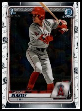 2020 Bowman Draft #BD-128 Werner Blakely Chrome