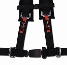 Aces Racing 4 Point Harness With Ez-buckle Black 4phblack