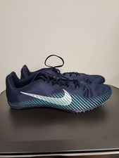 Men  s Nike Zoom Rival 13 Track  Field Obsidian Wild Berry 2021 New No Box