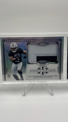 2025 National Treasures Ashton Jeanty Rookie Patch Premium Stitches RC #/35