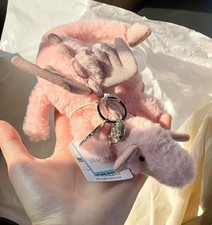 Jellycat Pink Dragon Plush Keychain Bag Charm - Cute Collectible Gift New Tags
