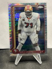 2025 Topps Chrome - Trent Williams #265 Pulsar Refractor