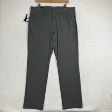 Callaway Mens Golf Pants Performance 36x30 Gray NWT Stretch