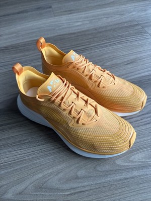Athletic Propulsion Lab APL Men's Streamline Running Shoes Mango/White 8US New