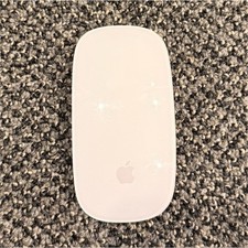 Apple Magic Mouse Wireless Bluetooth Laser White Silver Multi-Touch Mouse