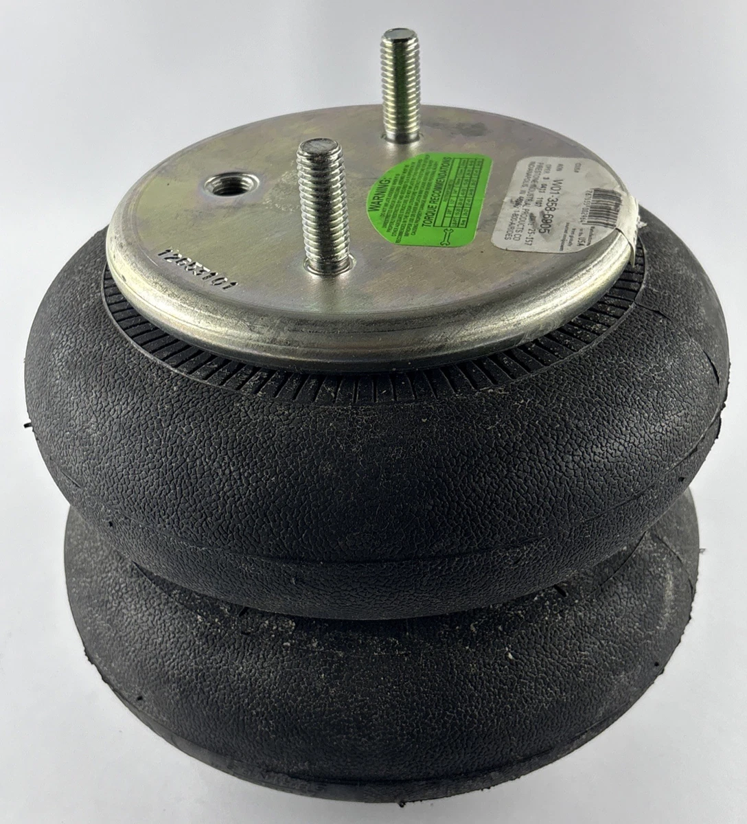 Firestone W01-358-6905 Airide Air Spring Air Bag 20 Double Convoluted OEM photo 6
