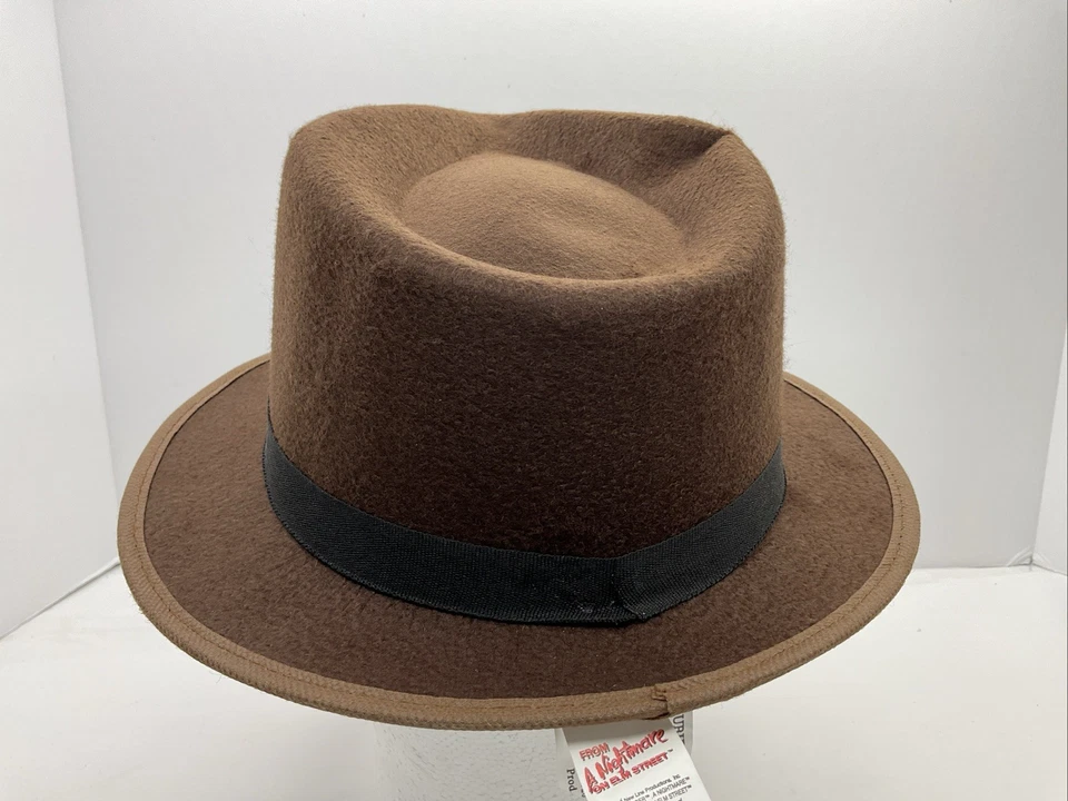 Freddy Krueger Felt Fedora Hat A Nightmare On Elm Street Licensed To Rubies FF4 - Image 2 of 4