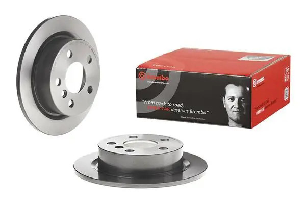 2x Brake disc solid 08.C745.11 BREMBO for MINI MINI MINI Convertible - Image 3
