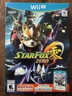 Star Fox Zero + Star Fox Guard (Wii U, 2016) CIB TESTED