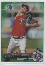 2017 Bowman Chrome Prospects Retail Green Refractor 84/99 Nick Burdi #BCP15 0f3j
