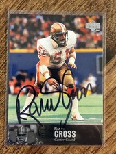 1997 Upper Deck NFL Legends - IP Autographs Randy Cross #AL-93 49ers