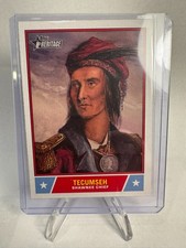 '25 Topps Heritage | Tecumseh #NS-80 | Notable Americans