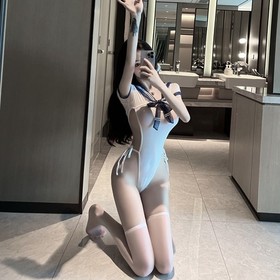 Sexy Women Schoolgirl Sailor Costume Lingerie Uniform Bodysuit Cosplay Outfit