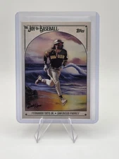 2023 Topps X Bob Ross The Joy of Baseball #31 Fernando Tatis Jr Padres