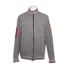 Engbers, Strickjacke, Herren, Größe: 56, Grau/Mehrfarbig, Acryl/Baumwolle #JvT