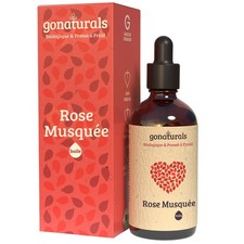 Huile de Rose Musquée Certifiée BIO -50ml- 100% Pure, Pressé à Froid, Végétal...