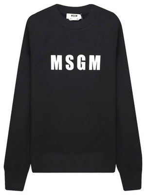 MSGM Logo-Druck Sweatshirt 3440MM162 237000 99 133040242