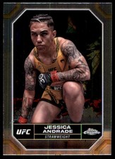 Jessica Andrade 2024 Topps Chrome UFC #94 READ FREE SHIPPING AutographDen