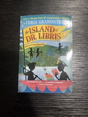 Island of Dr. Libris by Chris Grabenstein (2016, Digest Paperback)