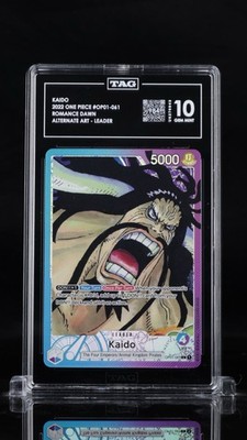 Rank #1 TAG 10 Romance Dawn Kaido Alt Art Leader Op01-041 (ERRATA