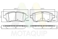 Bremsbelagsatz Scheibenbremse Motaquip LVXL1370 FüR Ford Fiesta 6 CB1 CCN Van