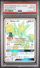 2019 POKEMON SUN & MOON HIDDEN FATES #SV72 FULL ART/SCIZOR GX PSA 10