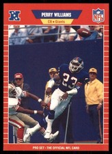 1989 Pro Set - Perry Williams #472 (RC)