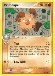 Primeape 28/112 EX FireRed & LeafGreen Rare