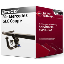 Für Mercedes GLC Coupe Typ C254 (TowCar) Anhängerkupplung vertikal abnehmbar neu