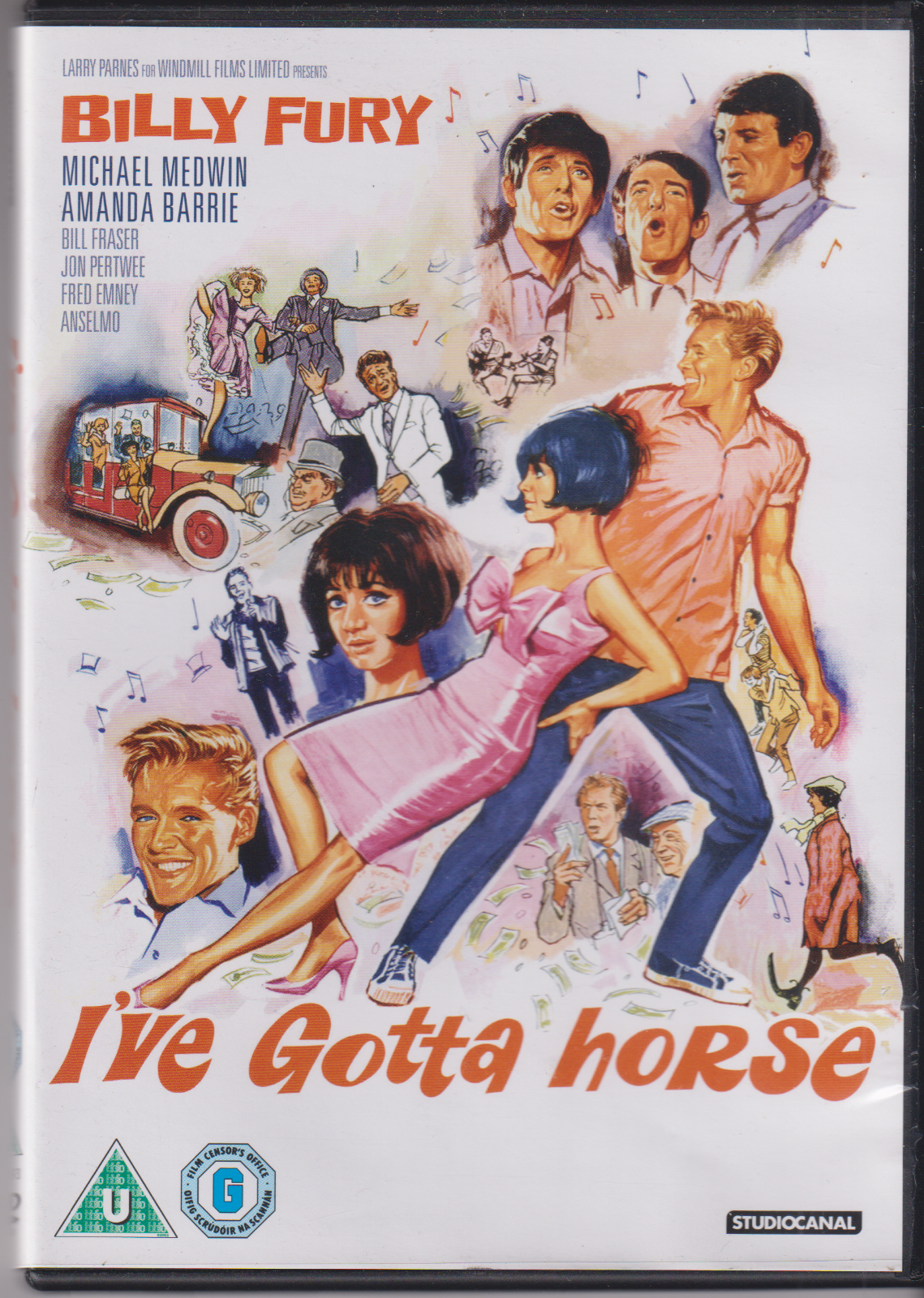 I've Gotta Horse (DVD) ... (2015) ... Billy Fury, Hume (DIR) ... Cert U