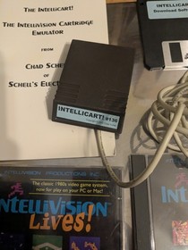 Intellivision Intellicart By Schell's Electronics (Number #136) With extras