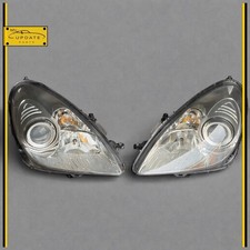 Set 05-11 Mercedes Slk R171 Right And Left Passenger Driver Halogen Headlight