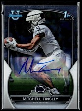 2022 Bowman University Chrome #72 Mitchell Tinsley Prospect Autographs