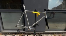BLB Viper Track Frame 57cm - Carbon Fork - ENVE SES Aero Stem, Miche Cranks
