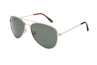 Brillen Sonnen- Polar Junior 533 02 Gold/Grün Polarisiert CAL.53