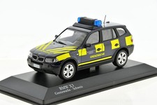 BMW X3 Grenzwache Schweiz (German version) 2004 1/43 KYOSHO 03522GE