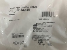 Replacement ResMed AirFit F40 QUIET Cushion size MED. New. Factory SEALED 64628