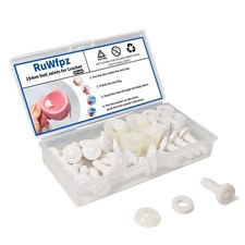 Doll Joints for Amigurumi Crochet 15mm 5/8" - 20 Set Plastic Toy Safety Joint...