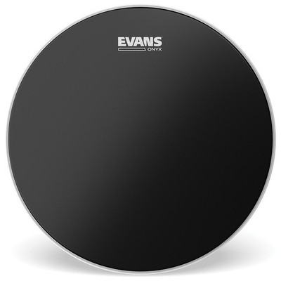 NEU: Evans B10ONX2 Onyx Tom-Fell 10 Zoll 2-lagig aufgeraut schwarz