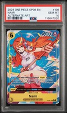 PSA 10 – 2024 ONE PIECE OP08-TWO LEGENDS 106 NAMI ALTERNATE ART (English)