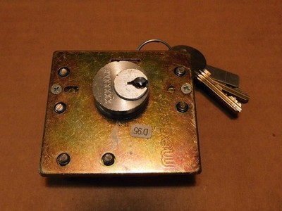 Vintage Medeco Payphone Pay Phone Lower Lock with key