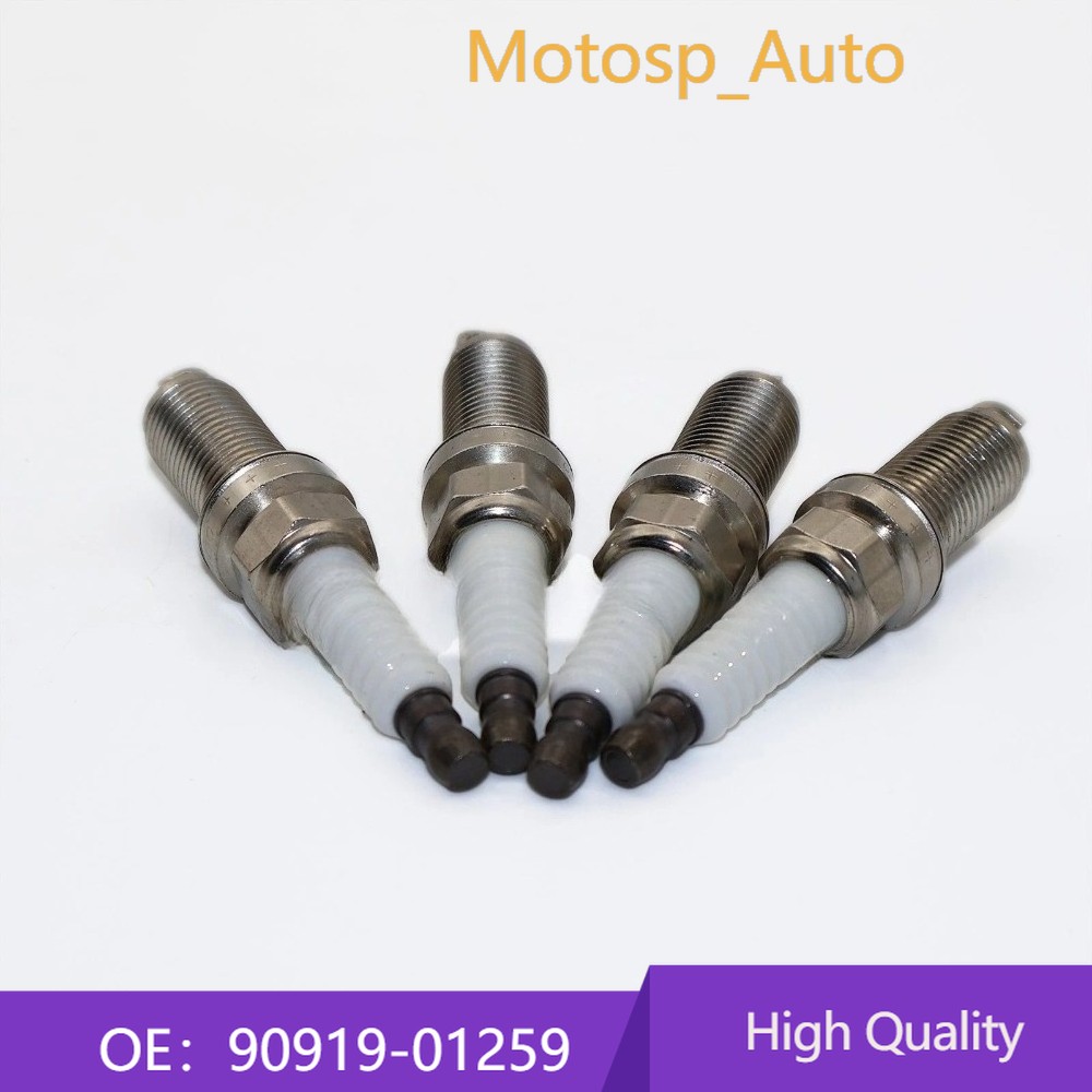 New 4Pcs OEM 90919-01259 Spark Plug IRIDIUM Fit For Lexus 2013-2018 FreeShipping