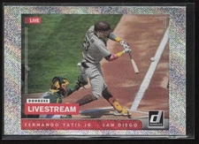 2021 Donruss Livestream Rapture Fernando Tatis Jr. #LS4 San Diego Padres