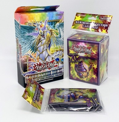 Yu-Gi-Oh! Bundle: Legend of the Crystal Beasts w/Sleeves and Card Case (B)
