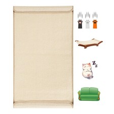 Upgraded Extra-Large Cat Scratcher Bed Sisal Cat Scratchers Lounger for Indoo...