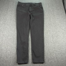 Curve Appeal Jeans Womens 16 33 Black Stretch High Rise Essential Skinny Casual