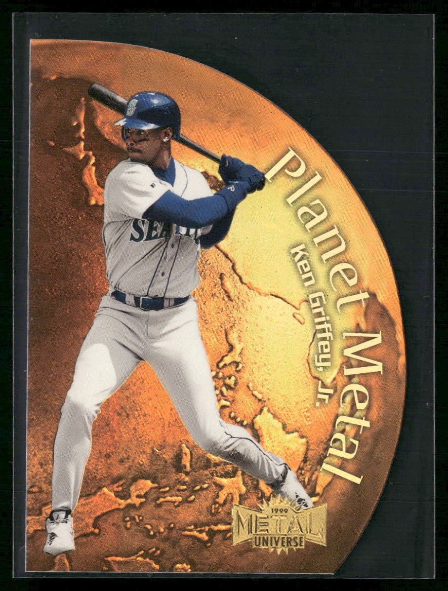 Ken Griffey Jr. 1999 Metal Universe #13-PM Planet Metal Price
